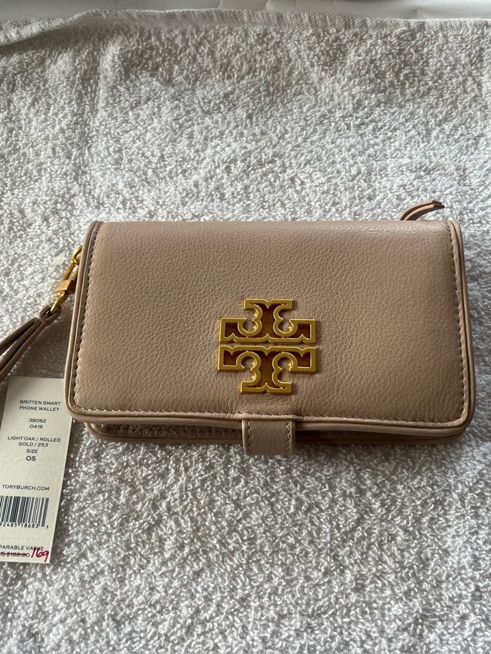 Tory Burch Britten Smart Phone Snap Wristlet